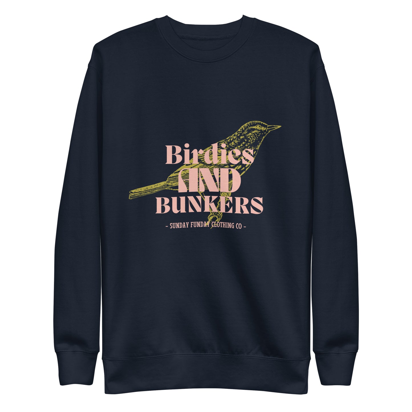 Birdies and Bunkers Crew Neck